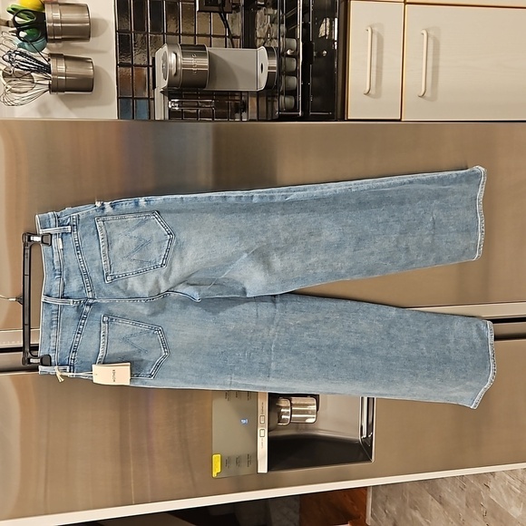 💕MOTHER💕 High Waisted Spinner Skimp Jeans ~ Fish Out of Water 29 NWT - Picture 14 of 17